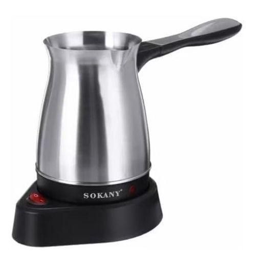 SK-214 Turkish Coffee Maker Steel, 500ml 5 Cups, 600W