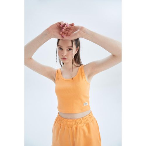 Woman W/O Hoodie Slim Fit Athlete - Salmon