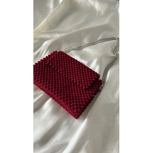 Female Bag _ Hand Made _ red
