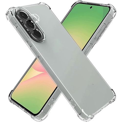 for Samsung Galaxy A57 Case: Clear Unisex Shockproof Flexible TPU Slim Fit Transparent Protective Phone Crystal Clear for Galaxy A57 Phone Case Cover (Clear)