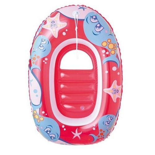قارب الأطفال Bestway - 1.02م × 69سم - أحمر