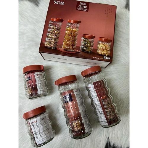 A Set Of Decorative Legumes For Your Kitchen - 4 Pcs