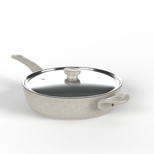 Frying Pan Saute Size 30 Beige