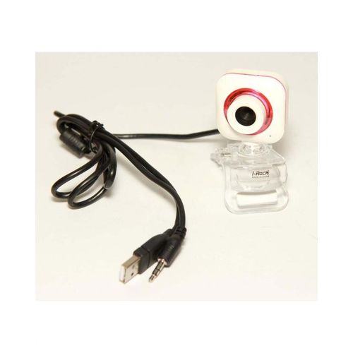 Buy I-Rock USB Webcam with Mic - White in Egypt