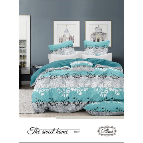 Bed Set 5 Pieces – Multi-Color Bedding Set