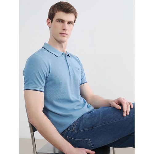 Men's Jersey Polo Collar T-Shirt