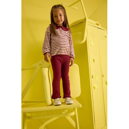 Baby Girl Striped T-Shirt Leggings 2 Piece Set