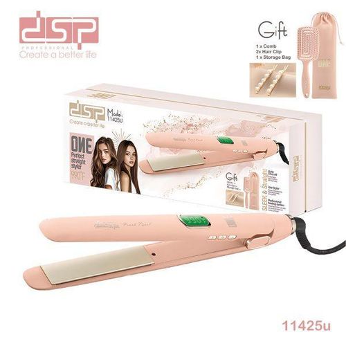 11425U Professional Hair Straightener Fast Heating Long-Lasting Smooth Styling