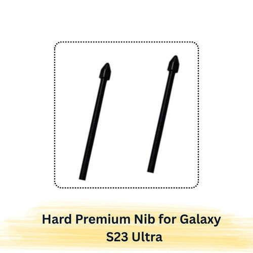 S23 Ultra S Pen Hard Premium Replacement Nibs - 2 hard nibs Black, Precision Tips Smoother Glide & Maximum Durability for Drawing & Note-Taking