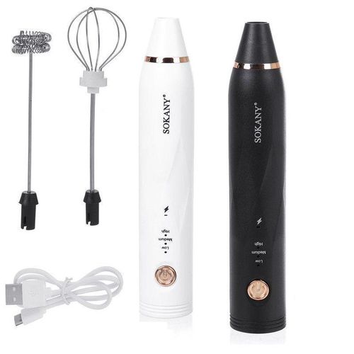 usb hand stick mixer & egg beater -white (sk-201a)