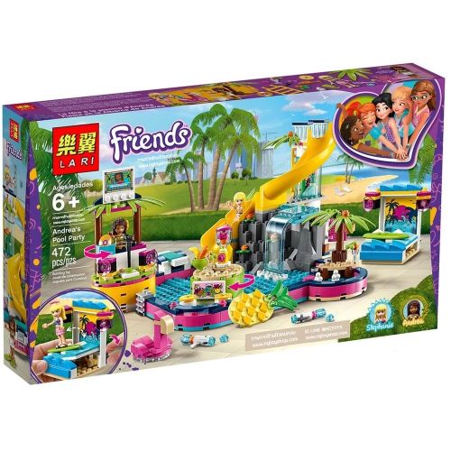 Lari Friends Andrea & Pool Party 472 Pieces - 11380