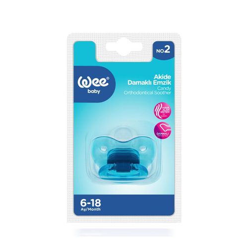 Candy Orthodontic Pacifier No:2 (6-18 M)