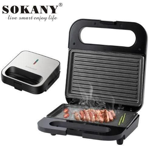 Grill and Sandwich Maker Double Heating 750 W ( SK-08120 )