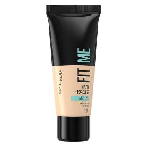 Fit Me Matte + Poreless Foundation-110 Porcelain