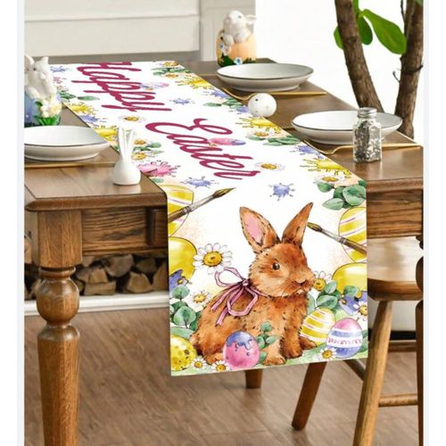 Easter runner velvet matrial 45*160 cm