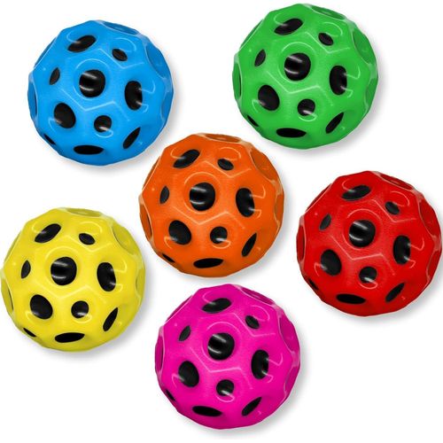 Bouncing Ball, Extreme High Space Ball Pop Bouncing Rubber Bounce Ball Sensory Ball,Improve Hand-Eye Coordination,Easy to Grip and Catch
