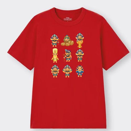 Pharaonic / Egyptian /cottonT-shirt (Red) size(3-6Y)