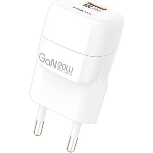 Moxom MX-HC202 Fast Charger with Dual USB Ports for Various Smartphones 24A - White