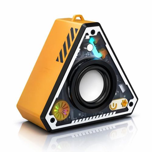 V2 Triangular Bluetooth Speaker – Portable Wireless Mini Speaker with Powerful Sound and RGB Lighting