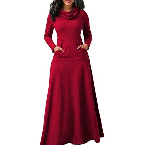 Fg Womens Long Cotton Dress