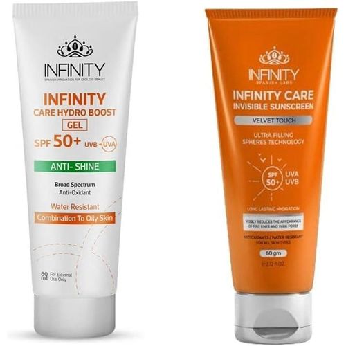 انفينيتى صن بلوك فيلفت تاتش+صن اسكرين جيل 60 ملي