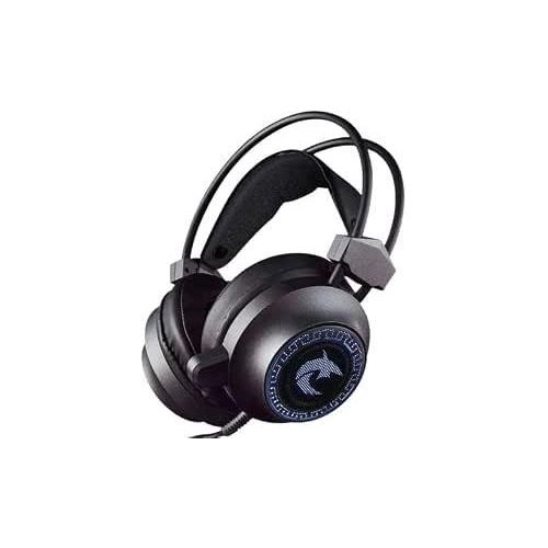 Sha.rk H500 USB Gaming Headset – 7.1 Surround Sound, 50mm Neonidium Speakers, Noise Isolating Mic, RGB Lighting, Memory Foam Cushions, Braided Cable 2m, Compatible with PC & Gaming