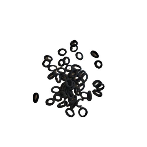 Set of Mini Black Hair Ties