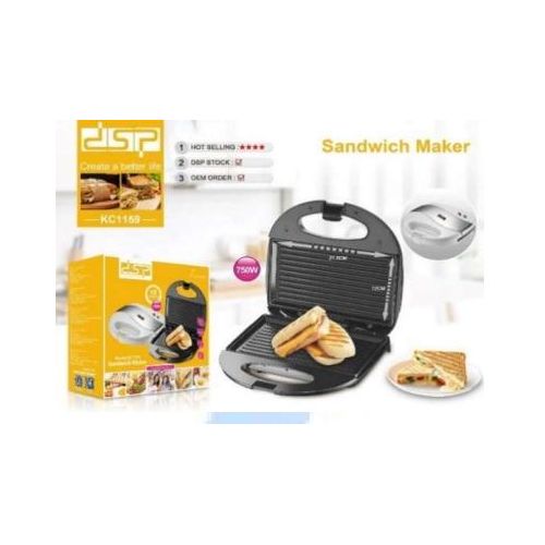 Sandwich Maker Stainless Steel, KC1159 750W