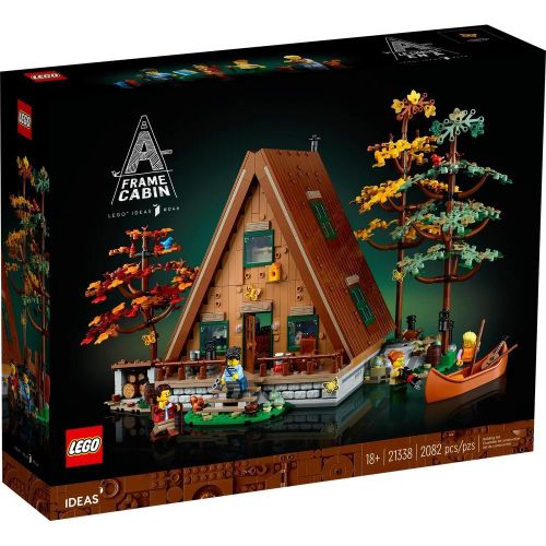 Ideas A-Frame Cabin 2082 Pieces - 21338