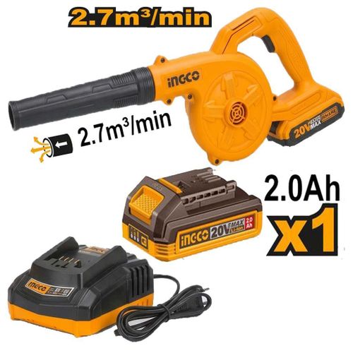 Cordless blower 20V + Battery + Charger