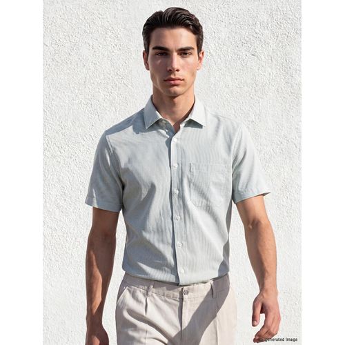 Regular Fit Patterned Men's Shirt