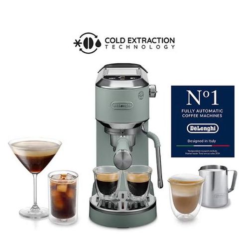 Dedica DUO Style EC890.GR Espresso Machine - Green