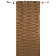 Ja064 Jacquard Fabric Curtain -Dark Beige- W130 L250