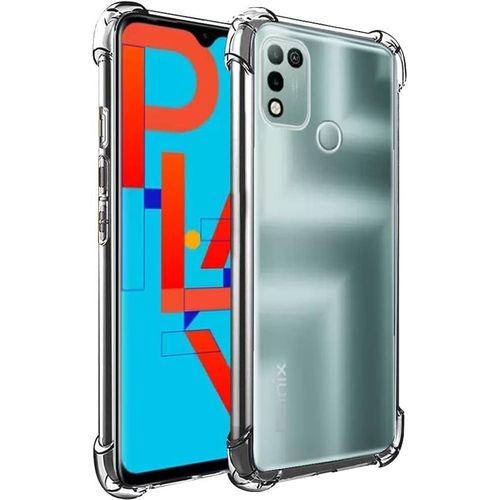 Transparent Shockproof Pod Compatible with Infinance Hot Phone 10 Play - 11, Polyurethane Thermal