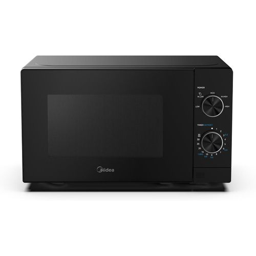 Microwave MM720C2VR Easy Clean Cavity, Blue Smile knobs, Pull handle door, 255 mm, 20L Solo Black Mirror Door