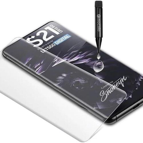 3D UV Tempered Glass Screen Protector for Samsung Galaxy S21 Ultra - Clear