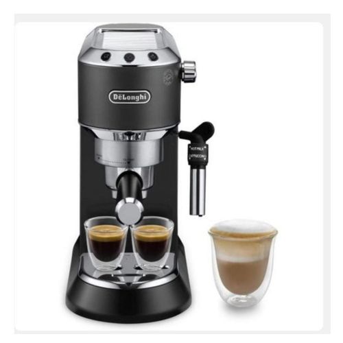 Dedica Style EC685 Espresso Cappuccino Coffee Machine, Stainless Steel, 15 Bar, 1300W, 1.1L Water Tank