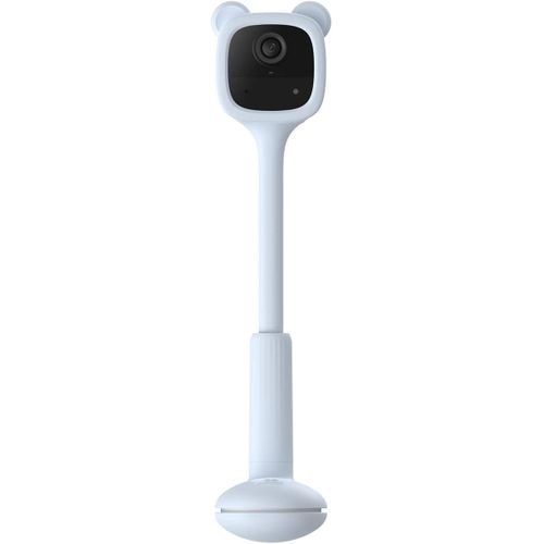 Wireless Battery-Powered Baby CAM, Crying Detection, Baby Activity Detection, Out-of-Crib Alert, 1080P, IR Night Vision, Wire-Free Setup, Two-Way Talk, SD Card,Blue Color for Boys (BM1)