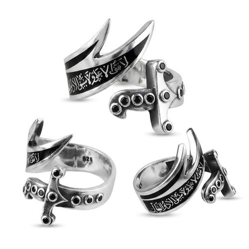 Joker Ring - 925 Italy Silver Adjustable Ring