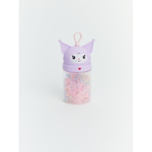 Kuromi Print Hair Tie Set For Girls