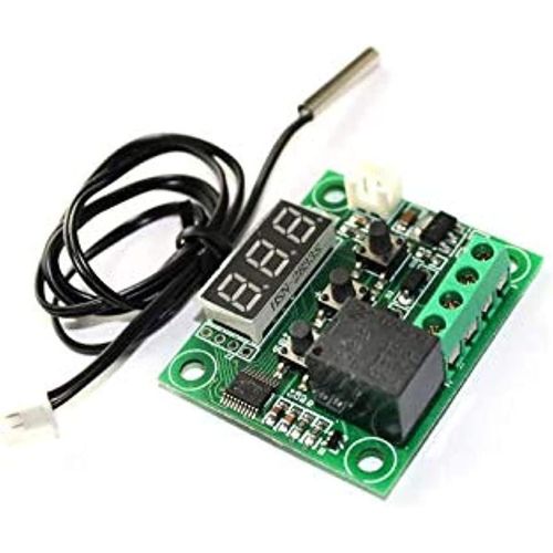 W1209 Digital LED DC 12V Heat Cool Temp Thermostat Temperature Control Switch Module OnOff Controller Board plus NTC Sensor