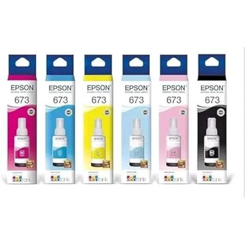 set T673 6-color ink set for L800/L1800 printers