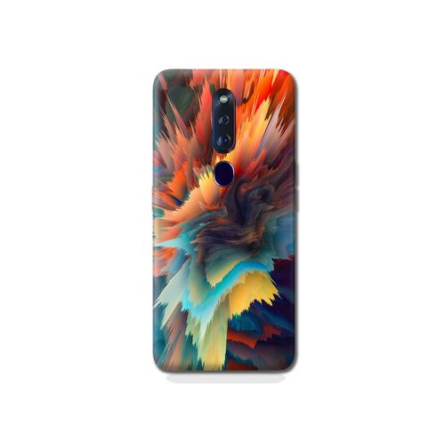 OPPO F11 Pro Printed Transparent Silicon Case Art 2