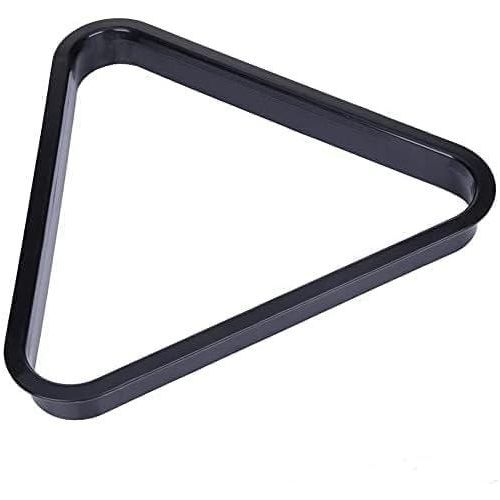 Professional Triangular Billiard Rack, Durable Multi-Color Plastic Billiard Ball Holder, Organizer Size Accessory for 16 Balls, Snooker and Billiard Table Equipment