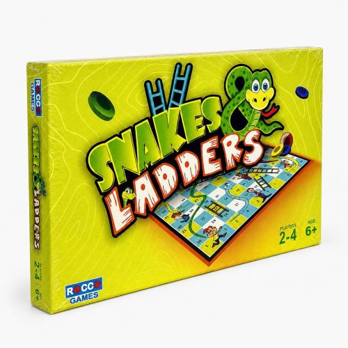 Snakes and Ladders Classic Board Game for 2 to 4 Players - 22300
