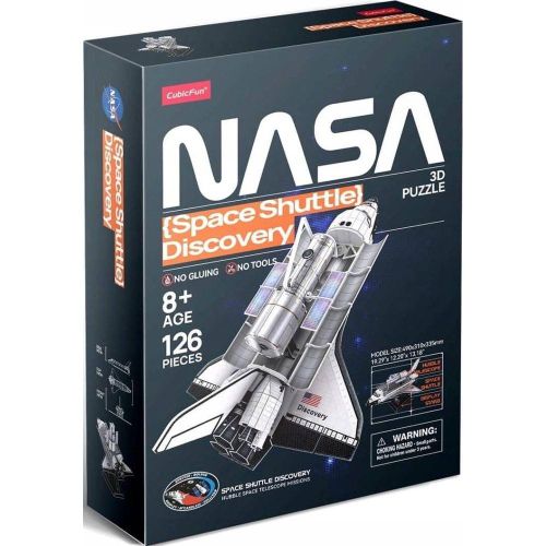 Nasa Space Shuttle Discovery 3D Puzzle 126 Pieces - DS1057h