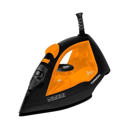 Steam Iron 2000 Watt Ceramic Soleplate Orange TST-2000NC