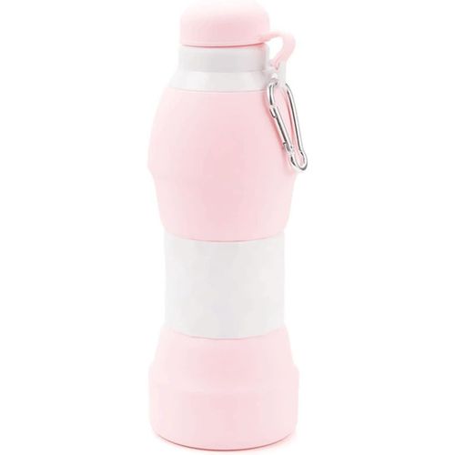 3 Levels Collapsible Silicone Bottle, Portable and Easy to Store for Daily Use, Hot and Cold Drinks, Eco-Friendly, Practical for Travel, Sports, Work.
