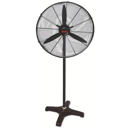NationalIndustrial Stand Fan 26 Inch - 3 Speeds - Heavy Duty Metal Blades - High Stability Round Base Key Features: