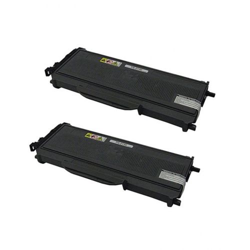 اشتري Generic 2 Pack of Replacement Toner Cartridge for Brother TN 2130 - Black في مصر